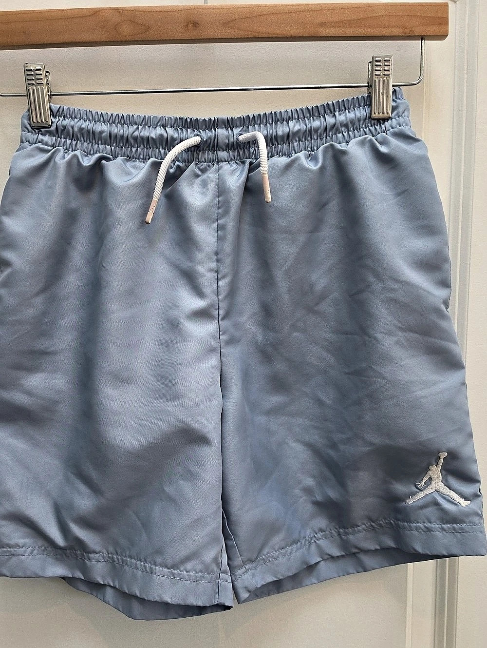 Jordan Boys Medium Blue Swim Trunks Like New